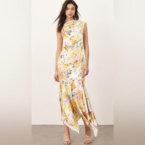 Floral Sleeveless Maxi Dress